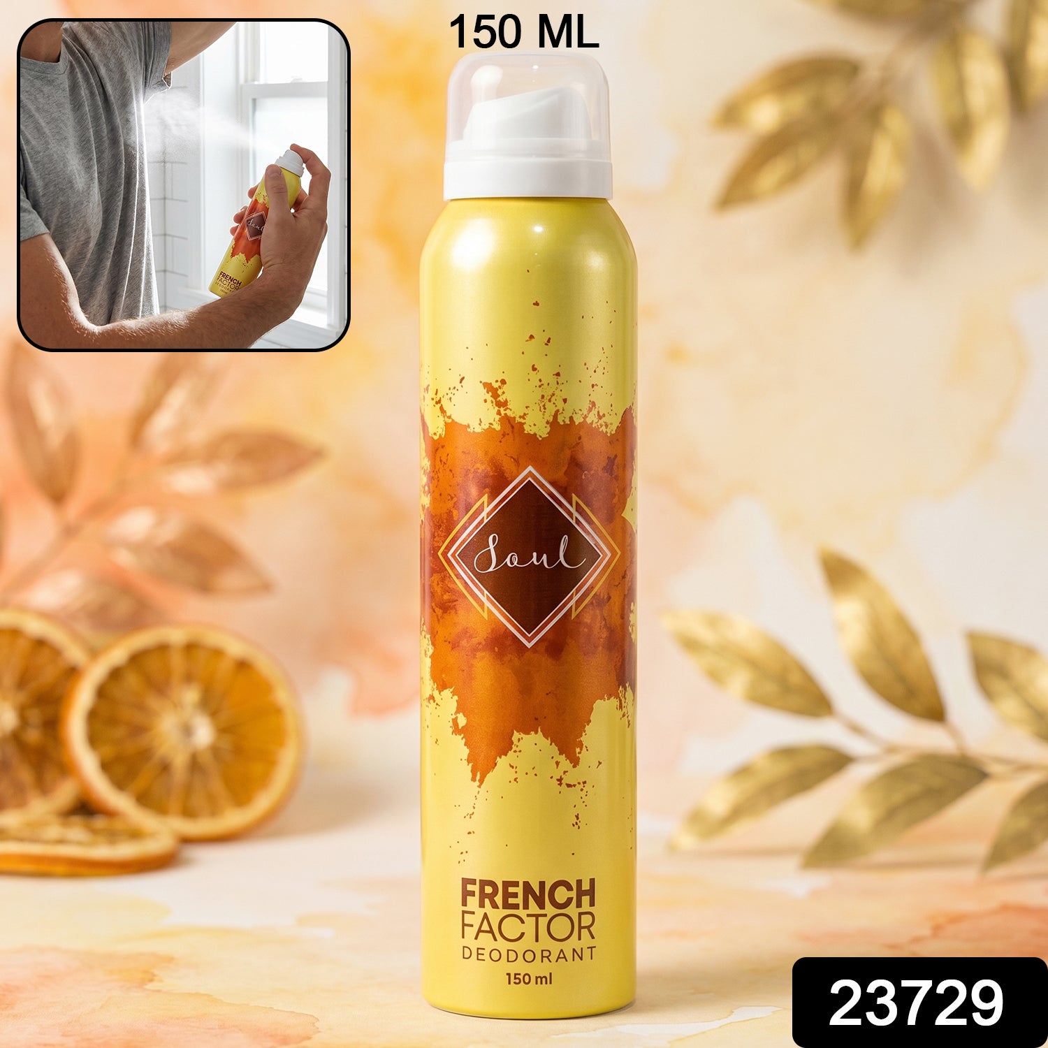 French Factor Soul Deodorant Body Spray (1 Pc 150 Ml)