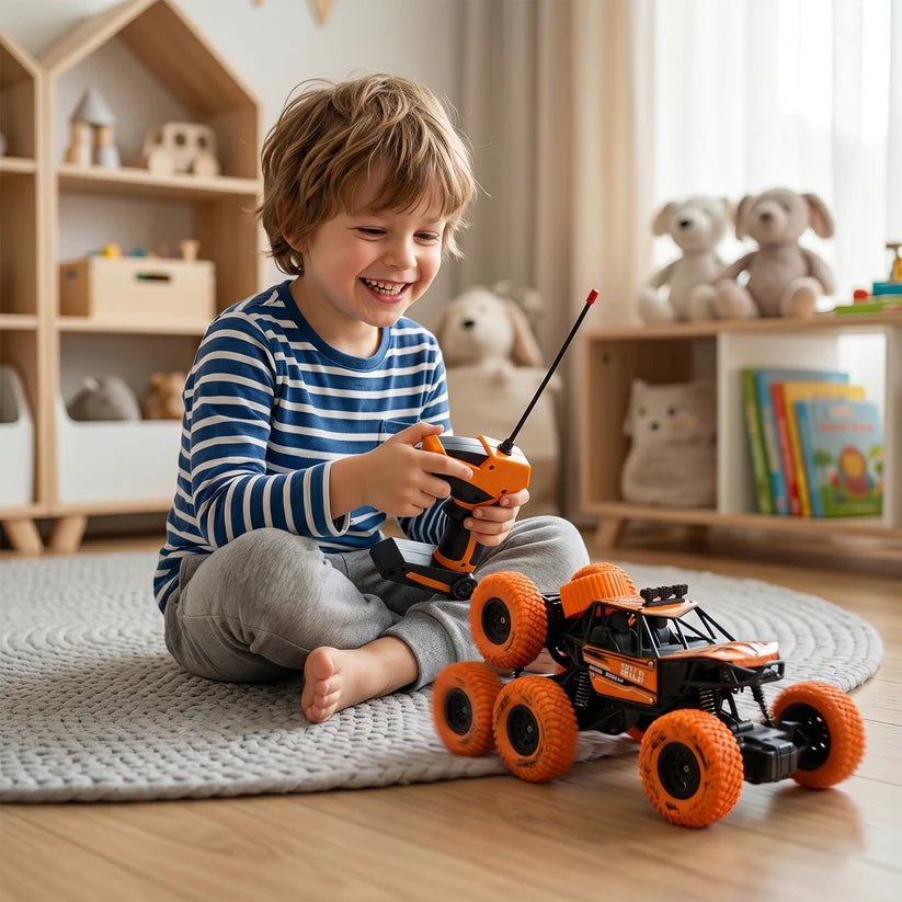 Rock Climber Car 8 Wheels Climbing Car (1 Pc  Remote Battery Not Included)