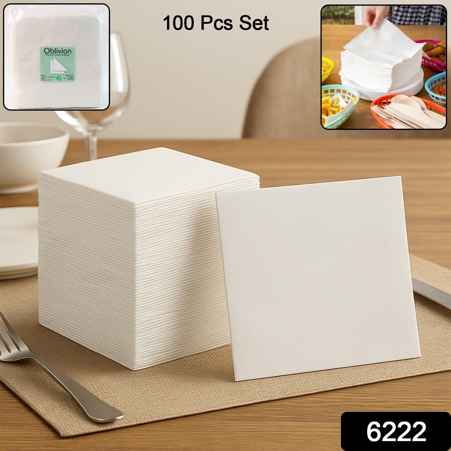 6222 Tissue Paper For Wiping And Cleaning Purposes Of Types Of Things.
