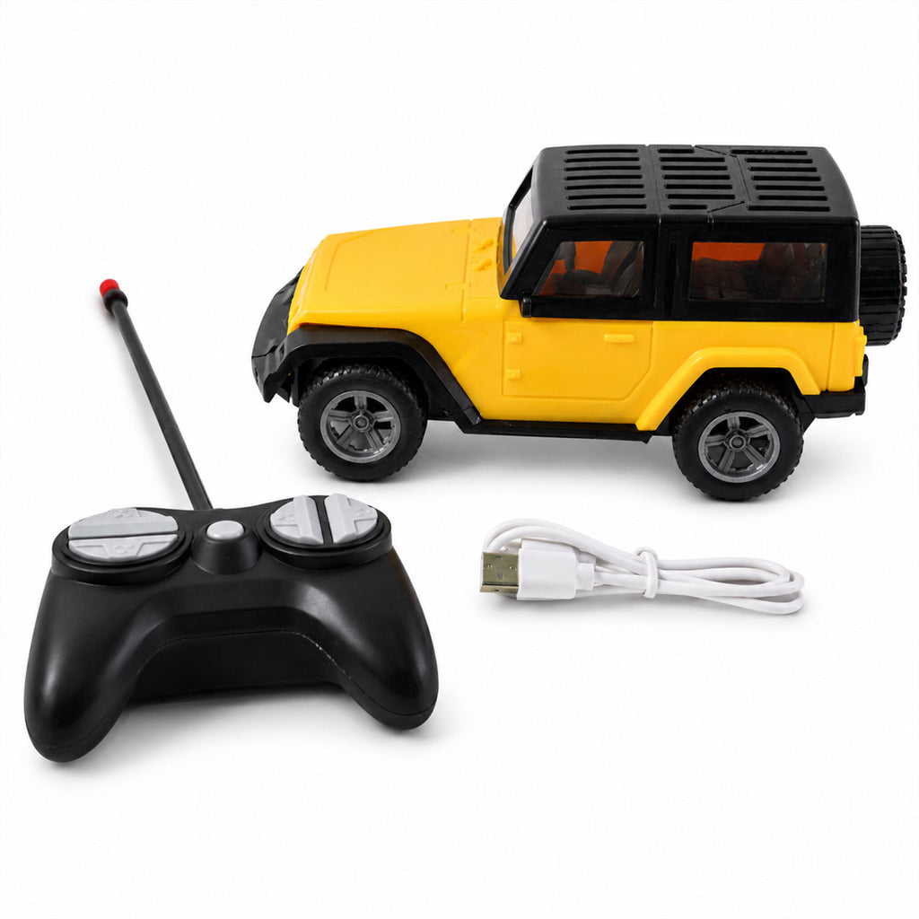 Remote Control 4x4 Rc Off Road Jeep Toy Car For Kids Boys Birthday Gift (1 Pc)