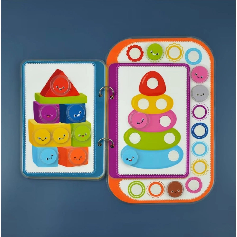 Play And Learn Colors Activity Book for Kids (2–5 Years, Multicolor)
