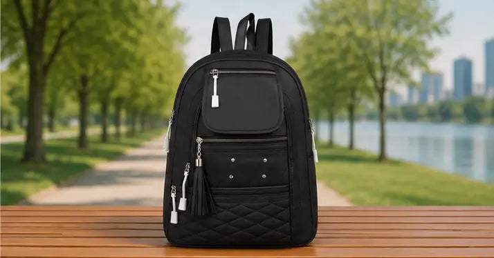 Women's PU Leather Handbag – Stylish Multi-Compartment Shoulder Tote Bag for Office, Travel & Daily Use