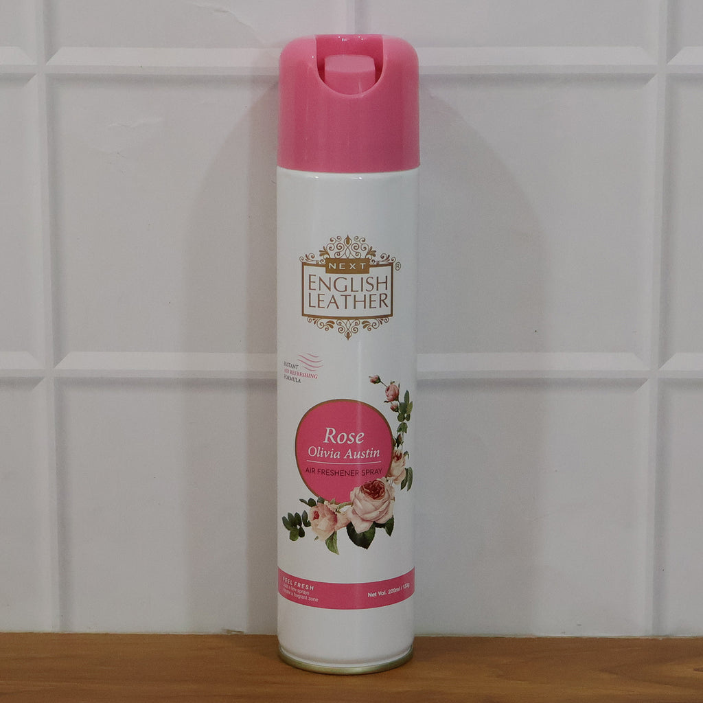 Next Premium English Leather Rose Air Freshener Spray 220 Ml