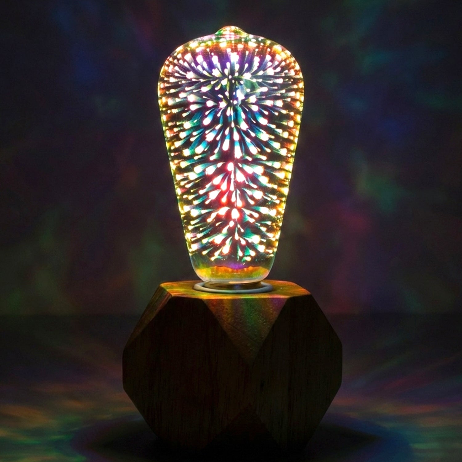 3d Firework Led Decorative Bulb Light For Home Decoration  Night Ambience