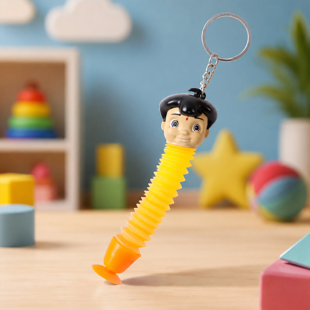 Pop Tube Stretch Cartoon Toy Fun Sensory Fidget Pop Tubes For Kids (1 Pc)