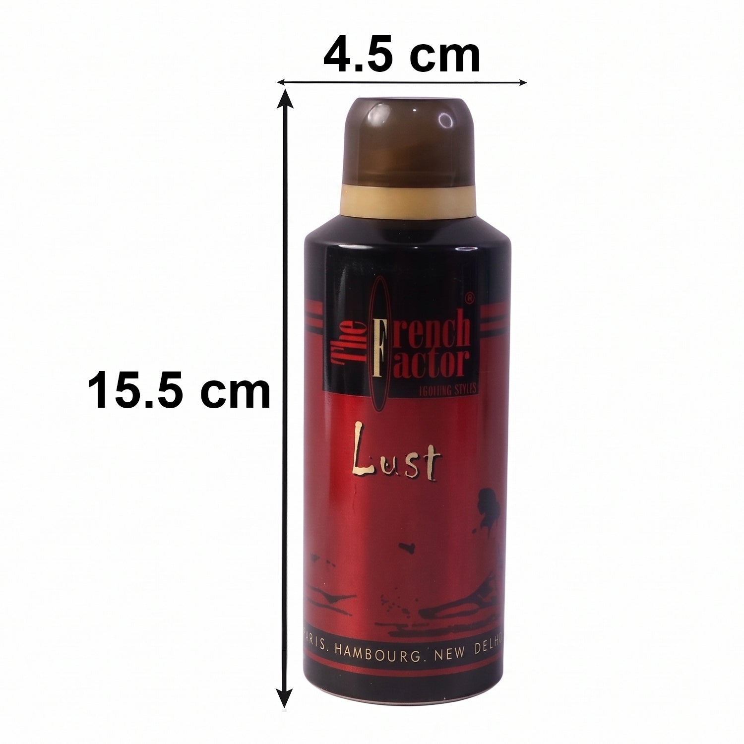 French Factor Lust Red Deodorant Body Spray (1 Pc 150 Ml)
