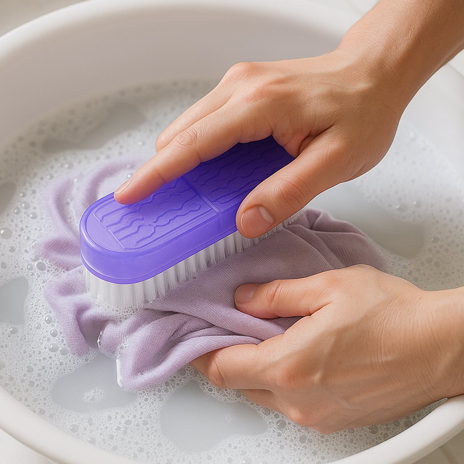 Multipurpose Plastic Handle Laundry Brush (1 Pc)