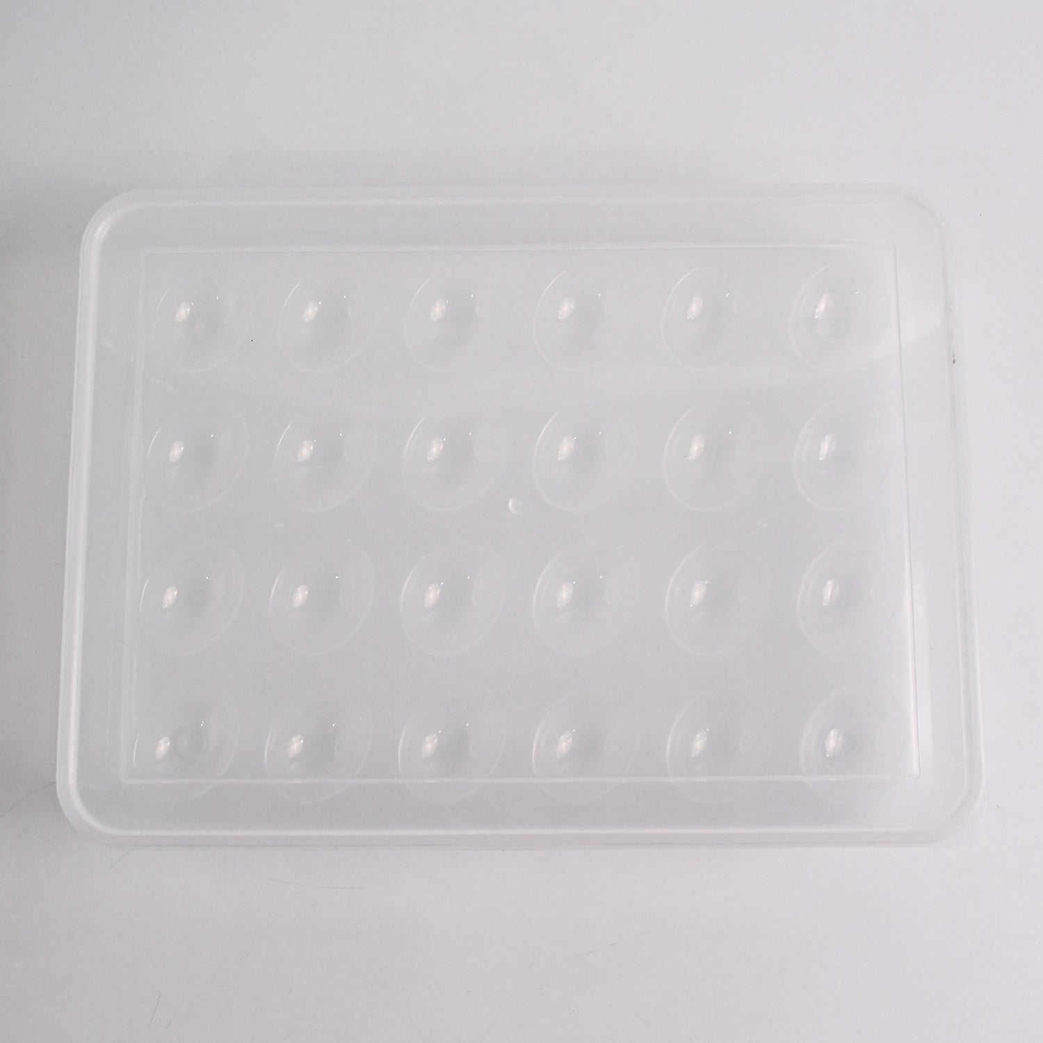 Plastic Egg Storage Container Holder For Refrigerator Egg Tray Holds 24 Eggs (1 Pc)