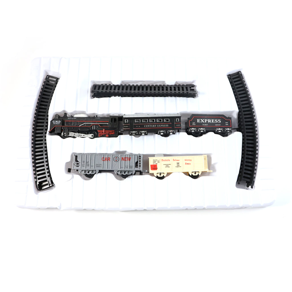 Toy Train Set For Kids Battery Operated Train With Track Set