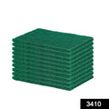 3410 Scrub Sponge Cleaning Pads Aqua Green  10pcs