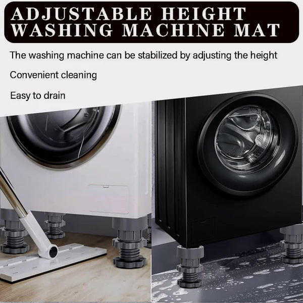 Adjustable Multipurpose Antivibration For Appiances (Set Of 4pc)