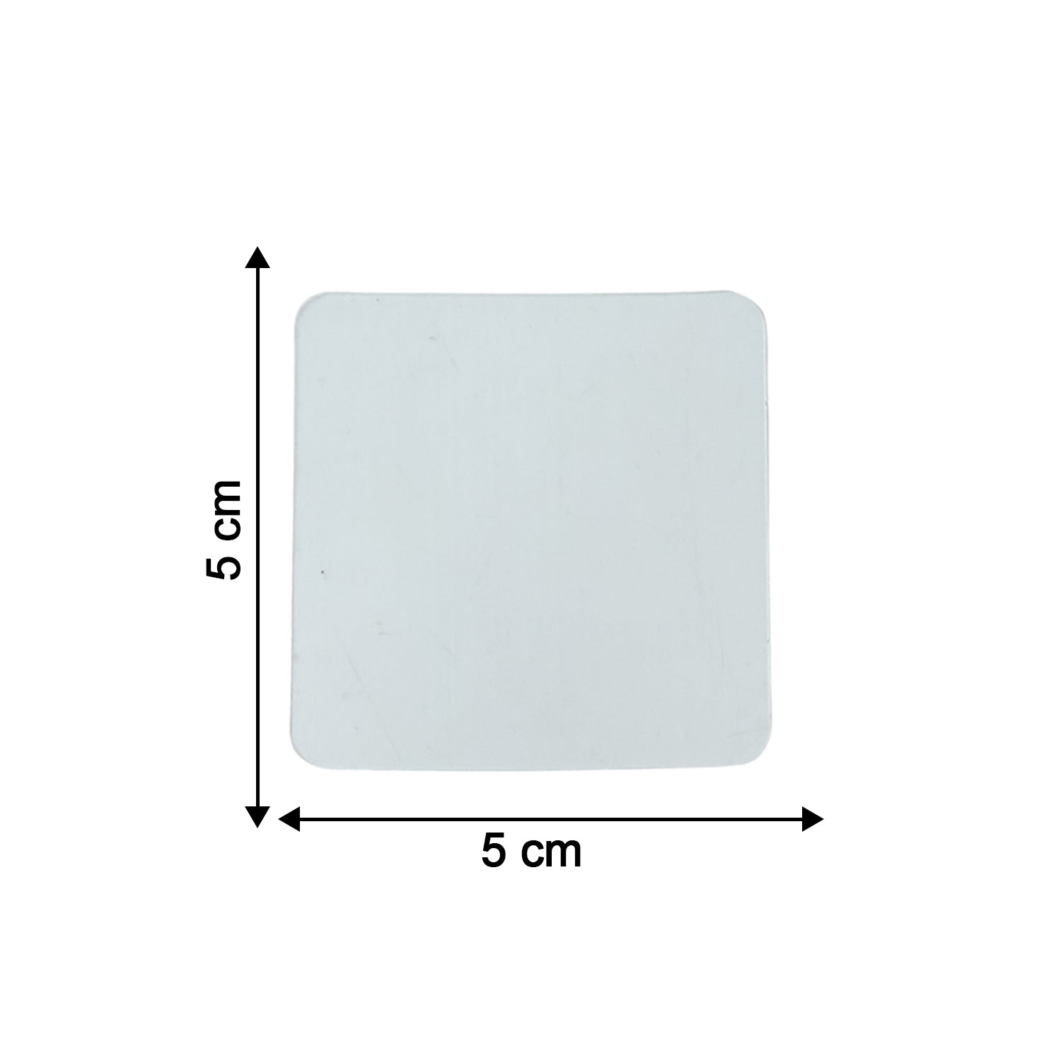 Double Side Sticker Transparent Nano Adhesive Wall Mounting Tape (48x48mm 80 Pc)