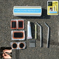 Bicycle Tire Repair Kit Puncture Repair Set With Adhesive Portable Tools
