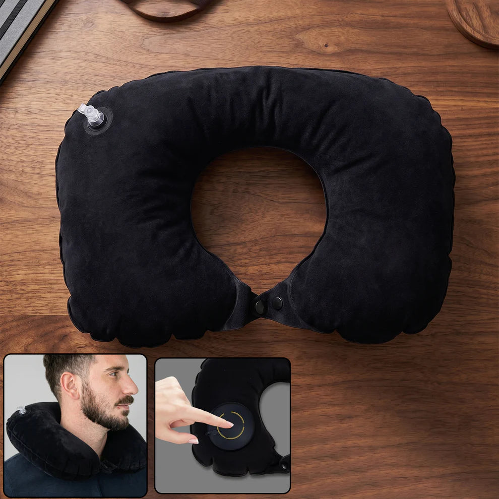Soft Neck Pillow For Car Home Airplane Travel Travel Neck Pillow For Sleeping  Travel Essentials For Neck Restmultipurpose Comfortable Head Rest Neck Holder Pillow (1 Pc)