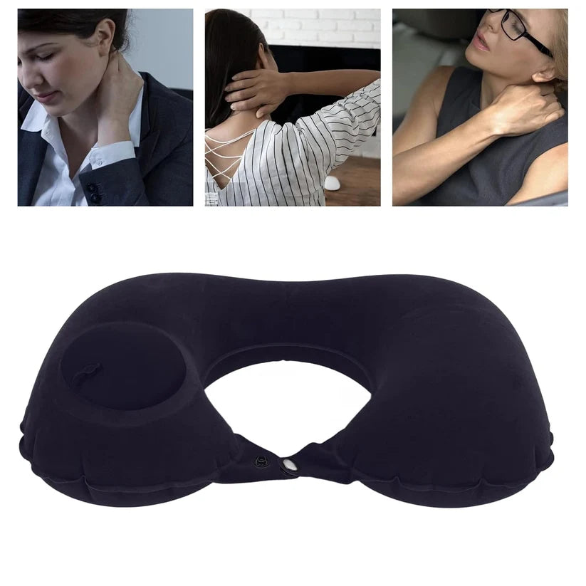 Soft Neck Pillow For Car Home Airplane Travel Travel Neck Pillow For Sleeping  Travel Essentials For Neck Restmultipurpose Comfortable Head Rest Neck Holder Pillow (1 Pc)