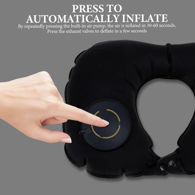 Soft Neck Pillow For Car Home Airplane Travel Travel Neck Pillow For Sleeping  Travel Essentials For Neck Restmultipurpose Comfortable Head Rest Neck Holder Pillow (1 Pc)
