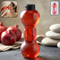 Unbreakable Plastic Dumbbell Shape Water Bottle - 0699