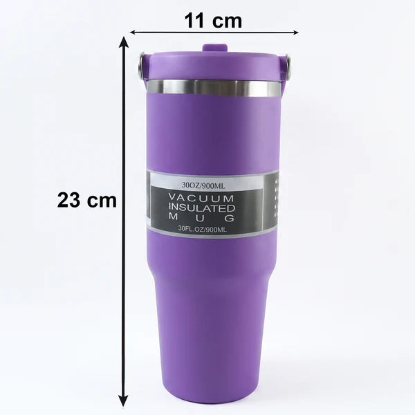 Premium Stainless Steel Vacuum Insulated Travel Mug  (890ml  1 Pc)