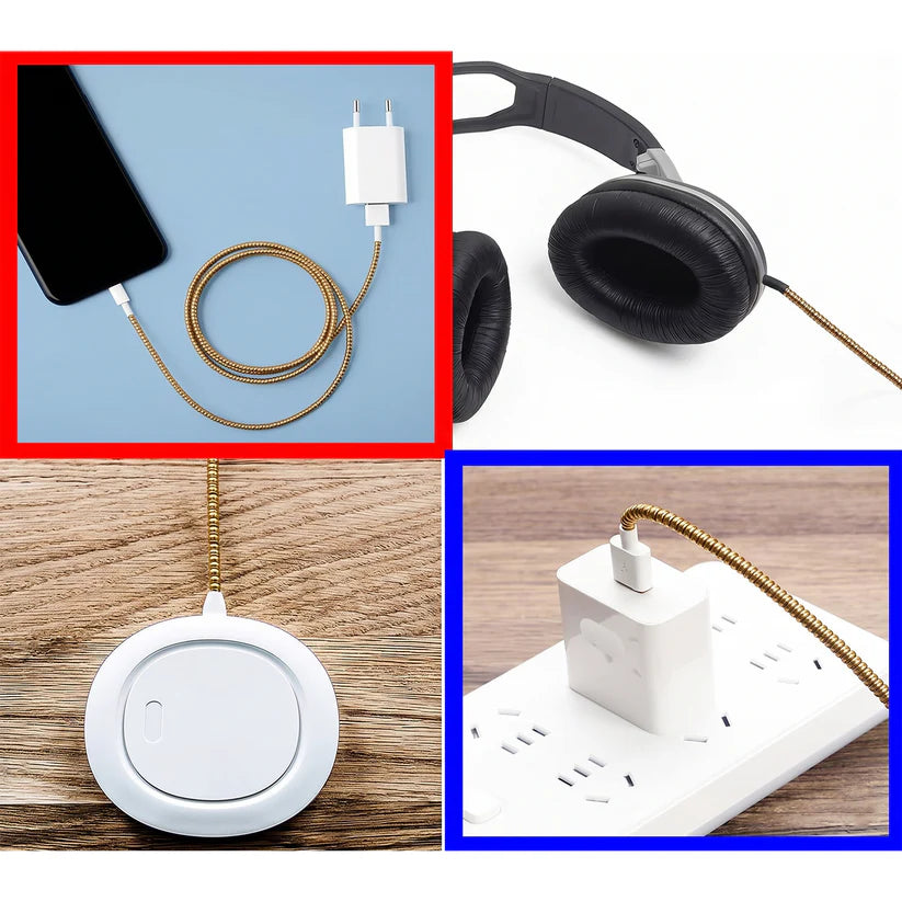 Flexible Spiral Cable Protector Sleeve (1 Pc)