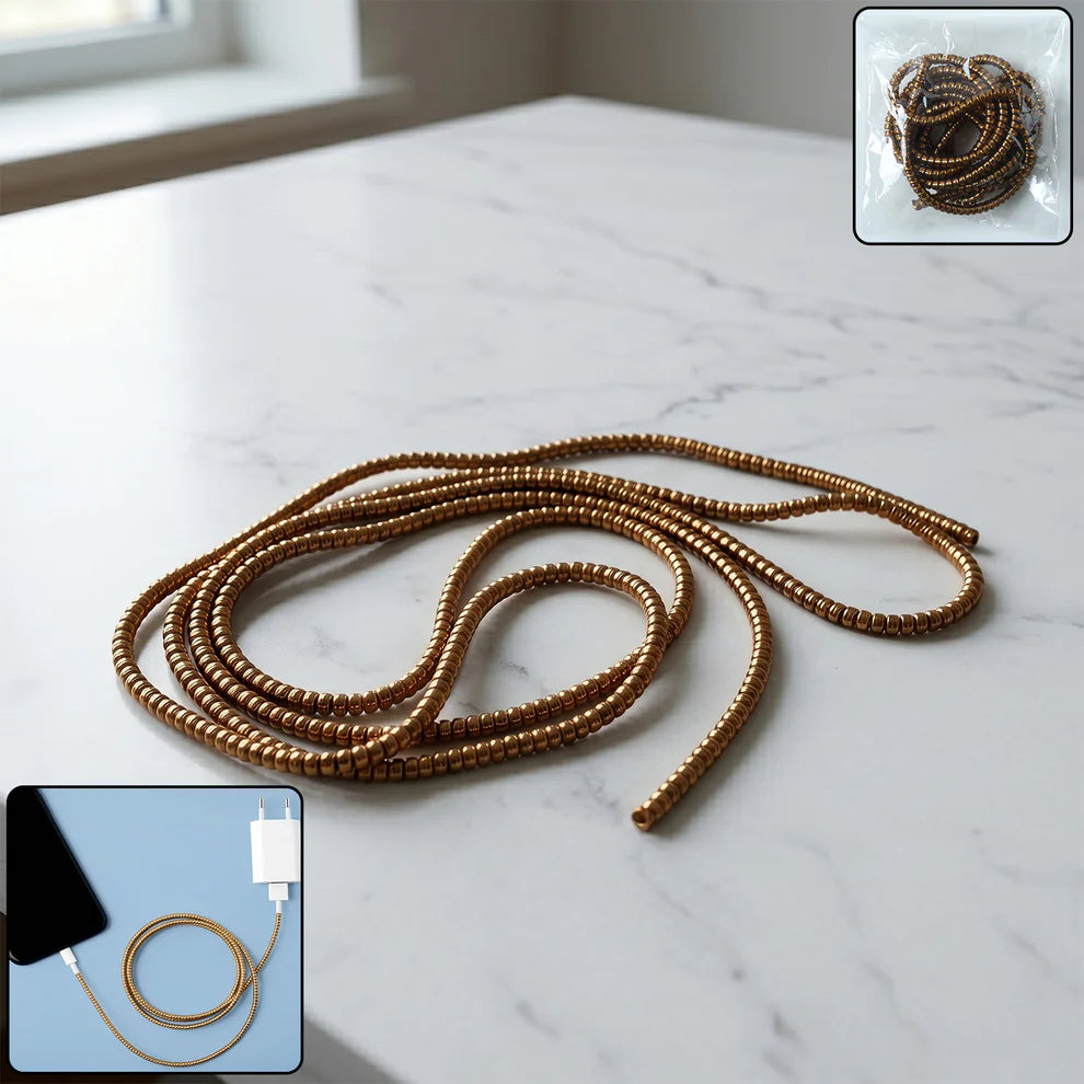 Flexible Spiral Cable Protector Sleeve (1 Pc)