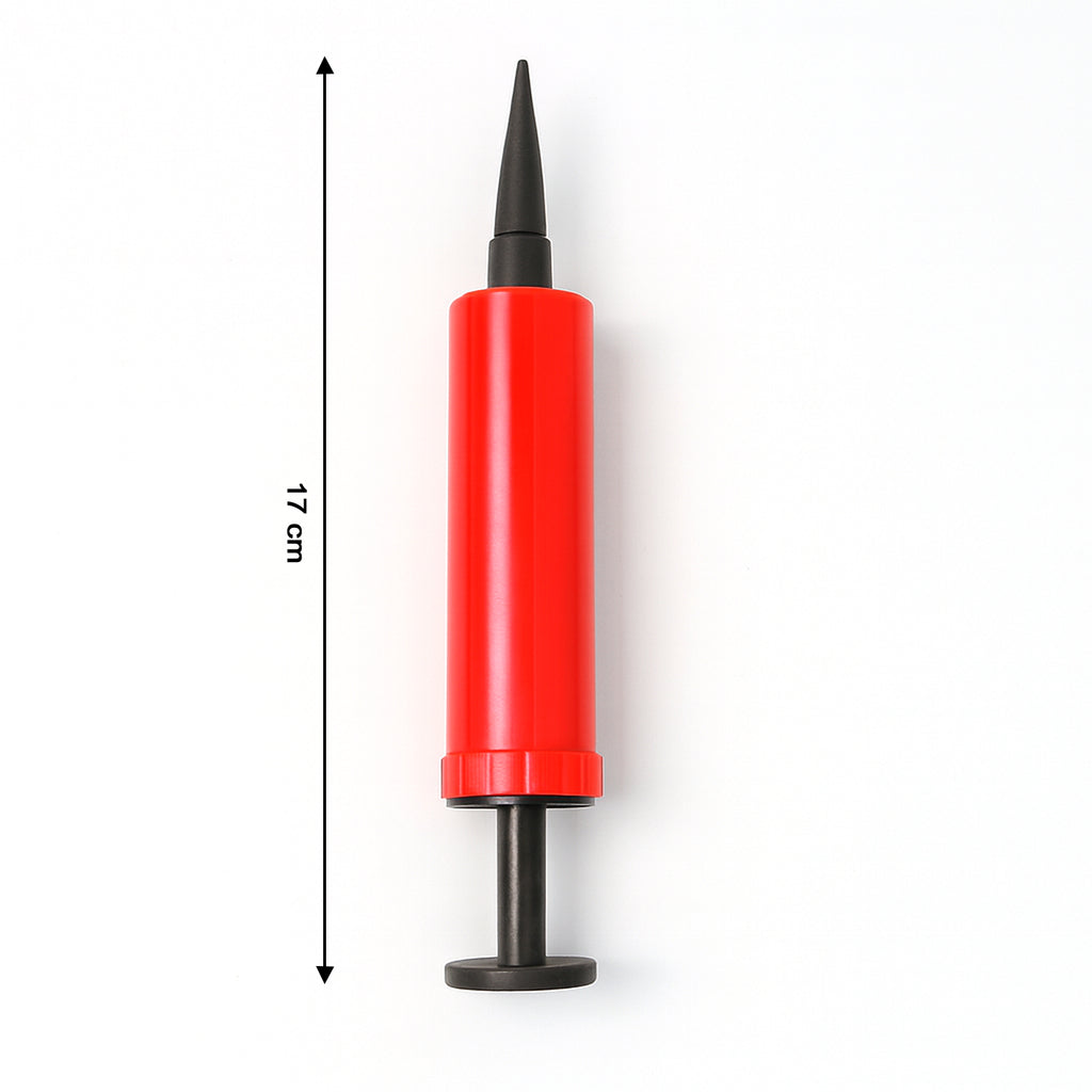 Manual Dual Handheld Balloon Air Pump (1 Pc  17 Cm)