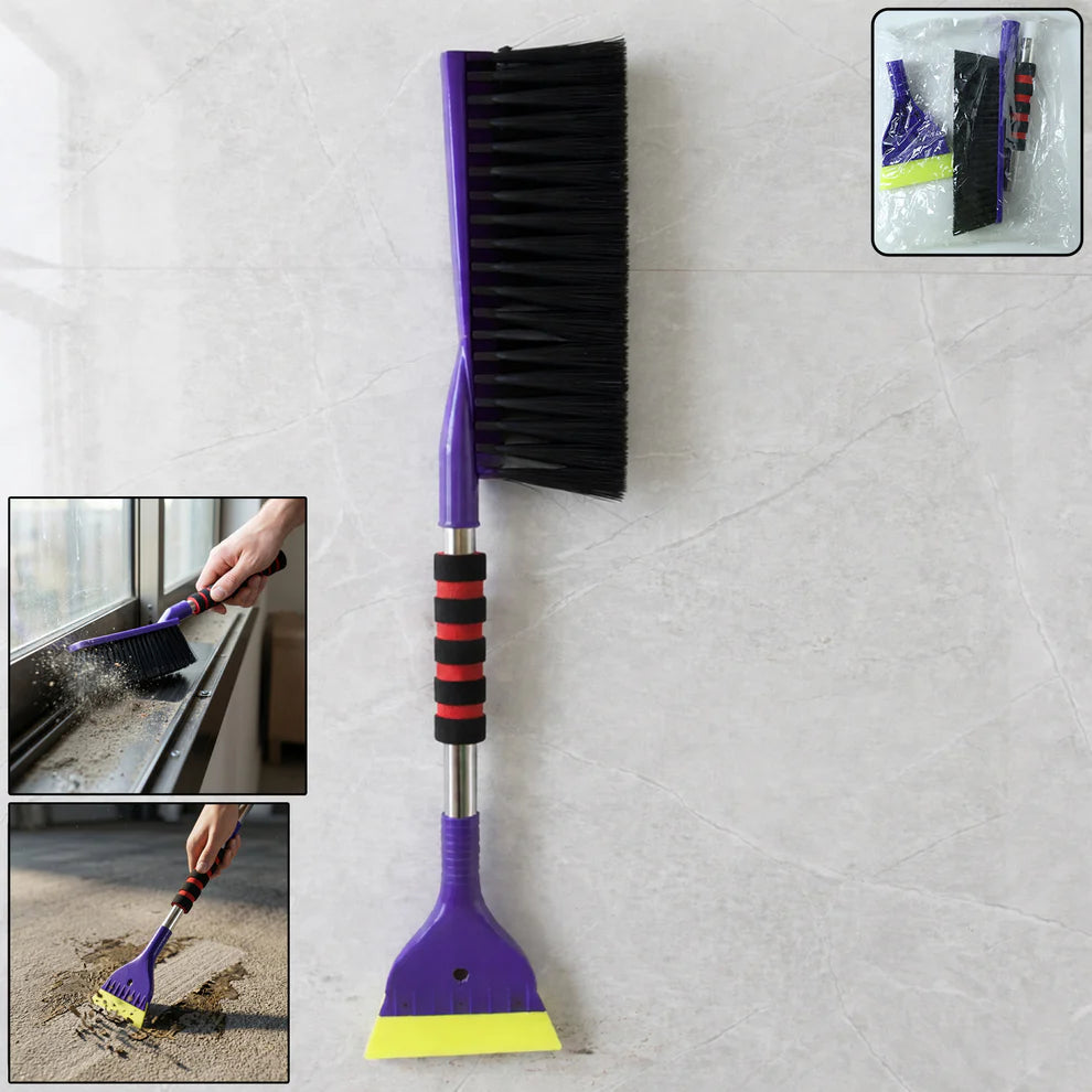 Ice Scraper Car Snow Brush 2 In 1 Comfortable Grip (1 Pc  67 Cm Long)