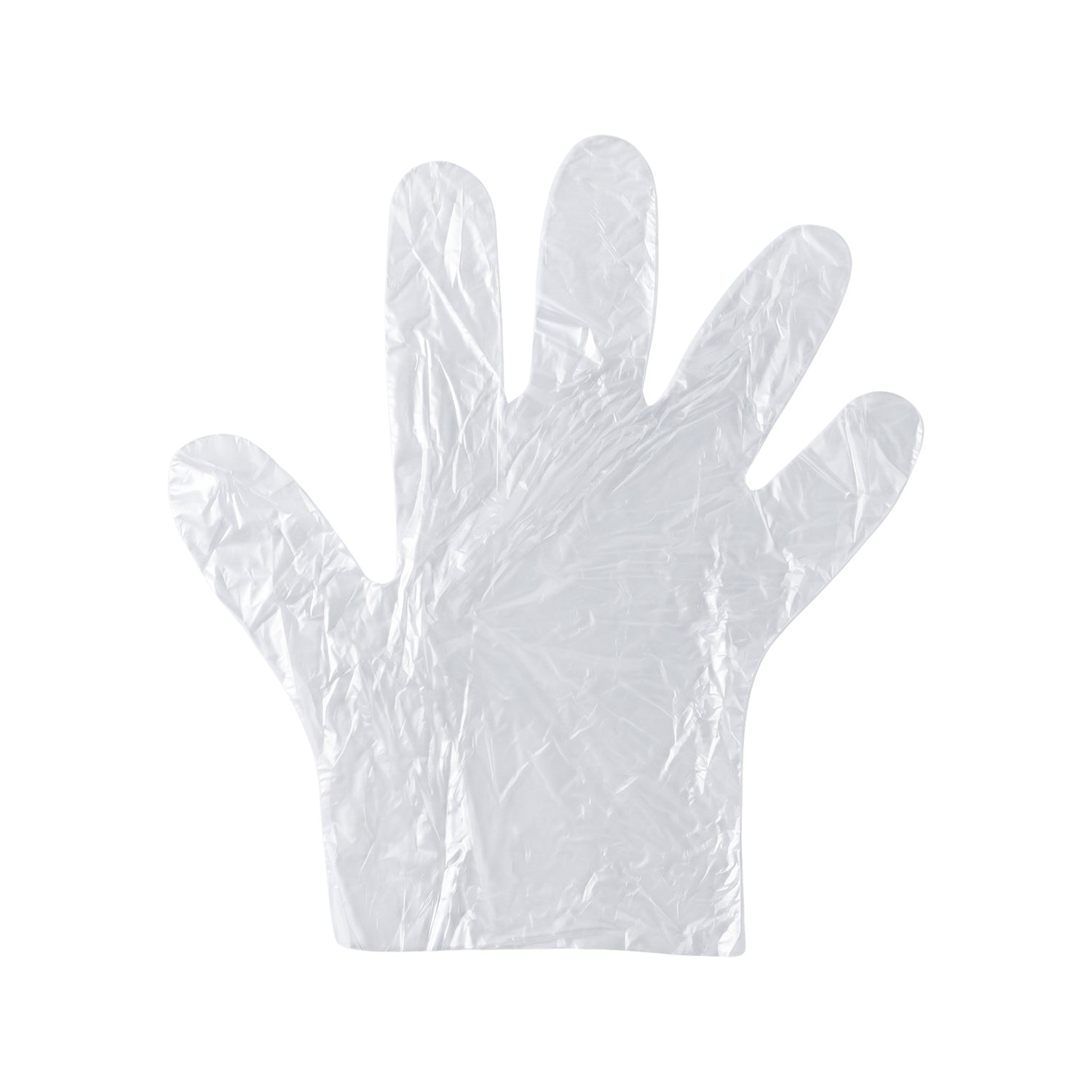 Disposable Clear Plastic Gloves (100 Pc Large)