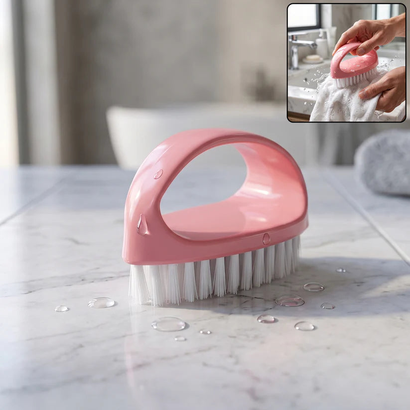 Heavy-duty Multi-purpose Cleaning Brush With Ergonomic Handle (1 Pc)