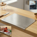 Stainless Steel Chopping Board 35.5x29 Cm 1mm Thickness 1 Pc