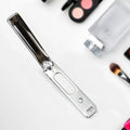 Stainless Steel Folding Portable Large Nail Clippers With Nail File (1 Pc)