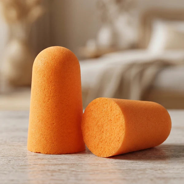 Soft Foam Noise-cancelling Earplugs 4 Pairs