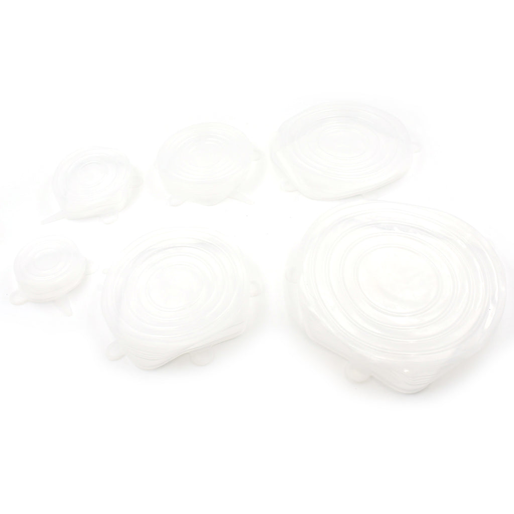 Reusable Stretchable Food Cover Set (6 Pc)