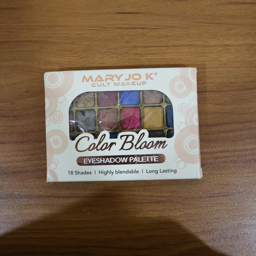 Premium 18-color Shimmer Eyeshadow Palette (12 Gm  1 Pc)