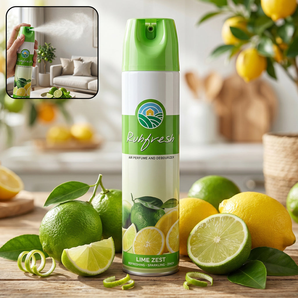 Lime Zest Air Freshener Spray (1 Pc 220 Ml)