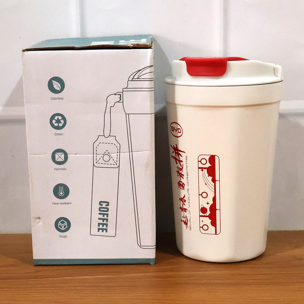 Vacuum Insulated Travel Mug Tumbler With Lid (500 Ml Approx)