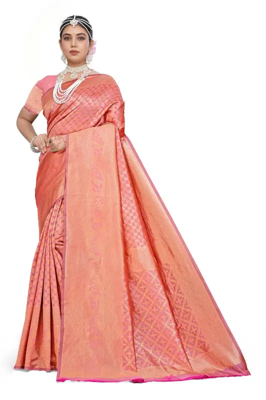 Banarasi Silk Saree  The Royal Weaves Collection