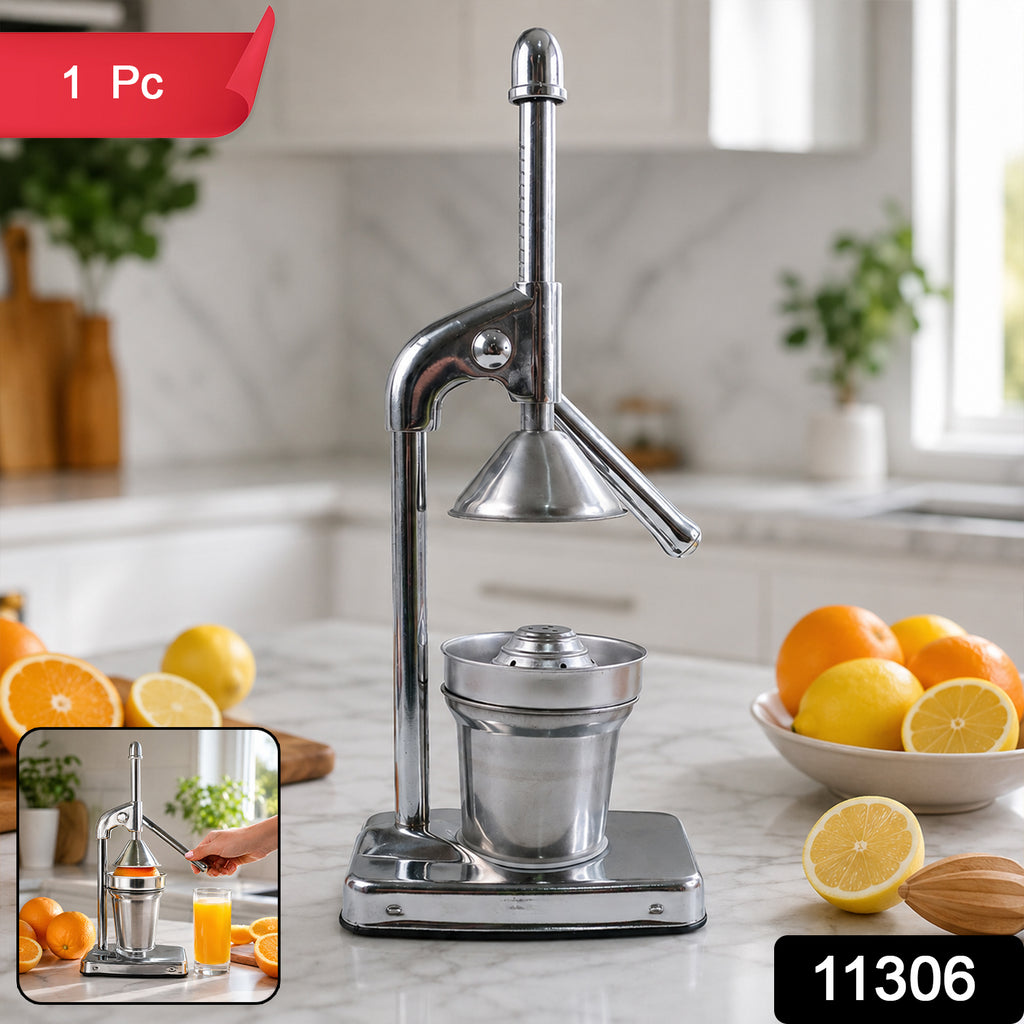 Heavy Duty Manual Press Citrus Juicer Hand Press Lemon Orange Squeezer (1 Pc)