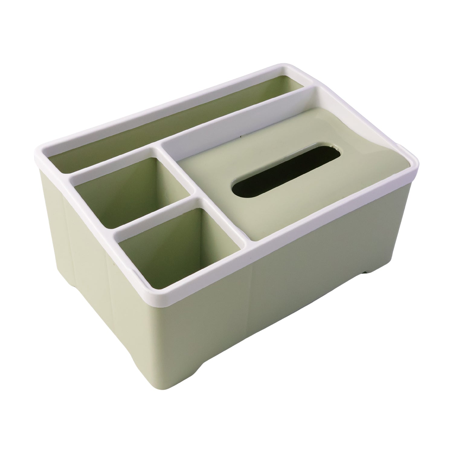 Multipurpose Plastic Storage Organizer Box With Compartments (1 Pc)