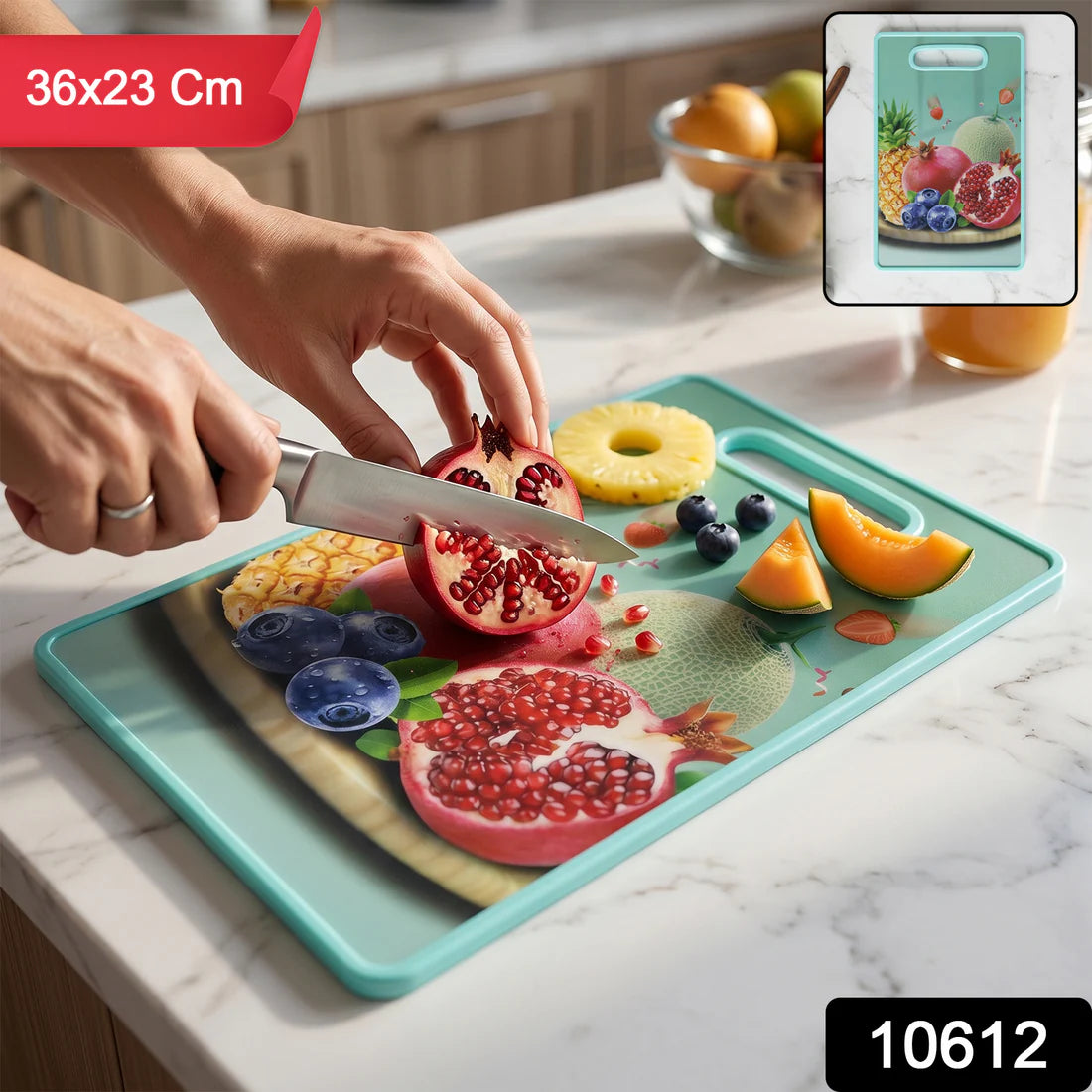 Premium Multipurpose Cutting Board (1 Pc  36x23 Cm)