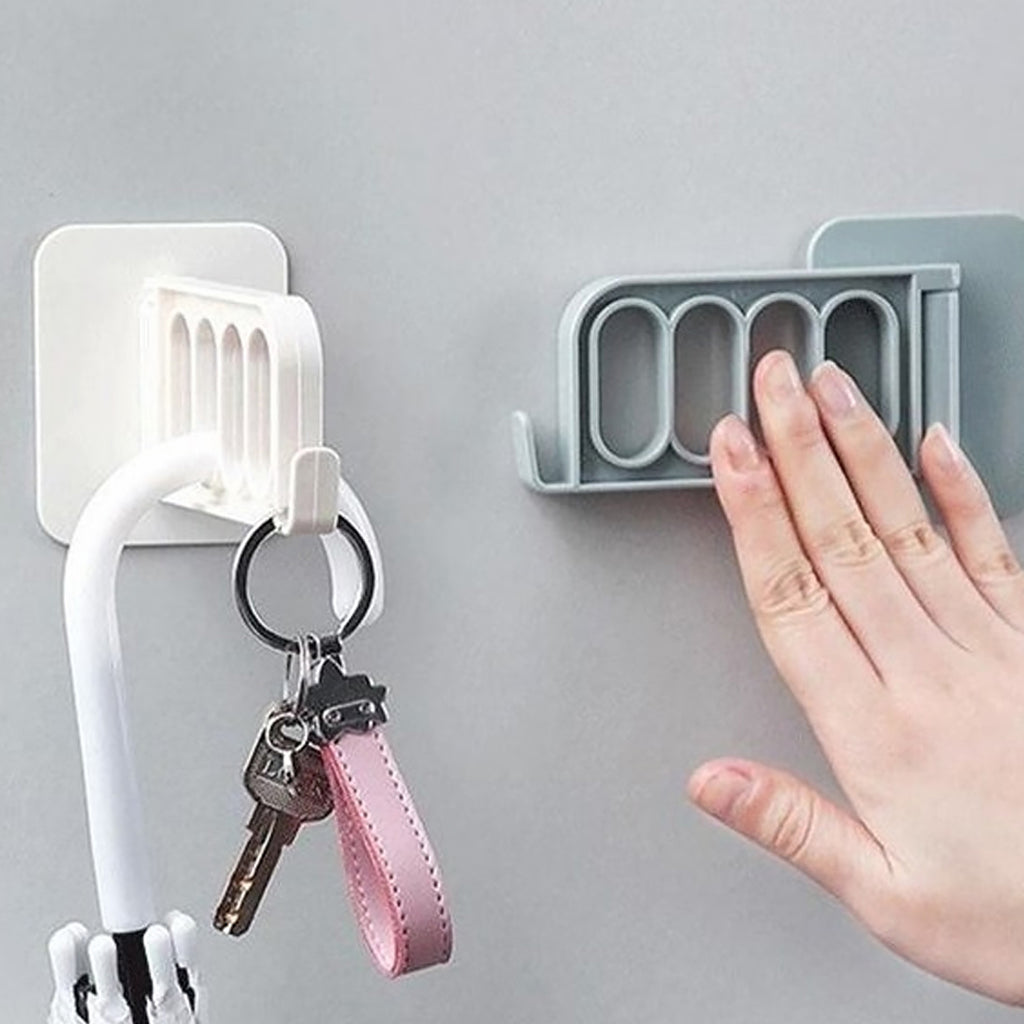 4859 Single Door Hook For Bathroom Kitchen Bedroom Cubicle