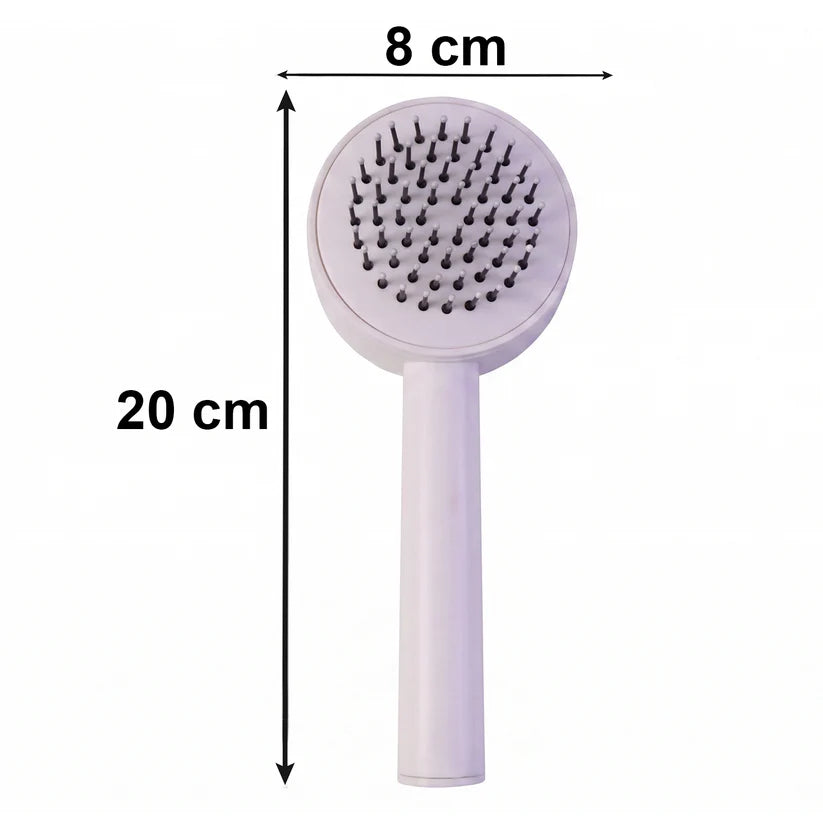 Air Cushion Massage Brush Airbag Massage Comb With Long Handle Self-cleaning Hair Brush Detangling Anti-static For All Hair