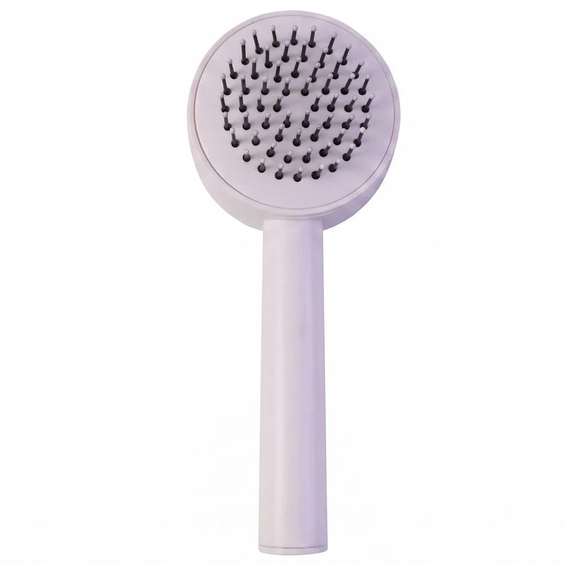 Air Cushion Massage Brush Airbag Massage Comb With Long Handle Self-cleaning Hair Brush Detangling Anti-static For All Hair