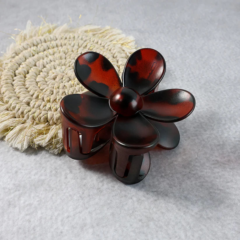 Flower Hair Clips Large Claws Hair Clips Flower Hair Clips (1 Pc)