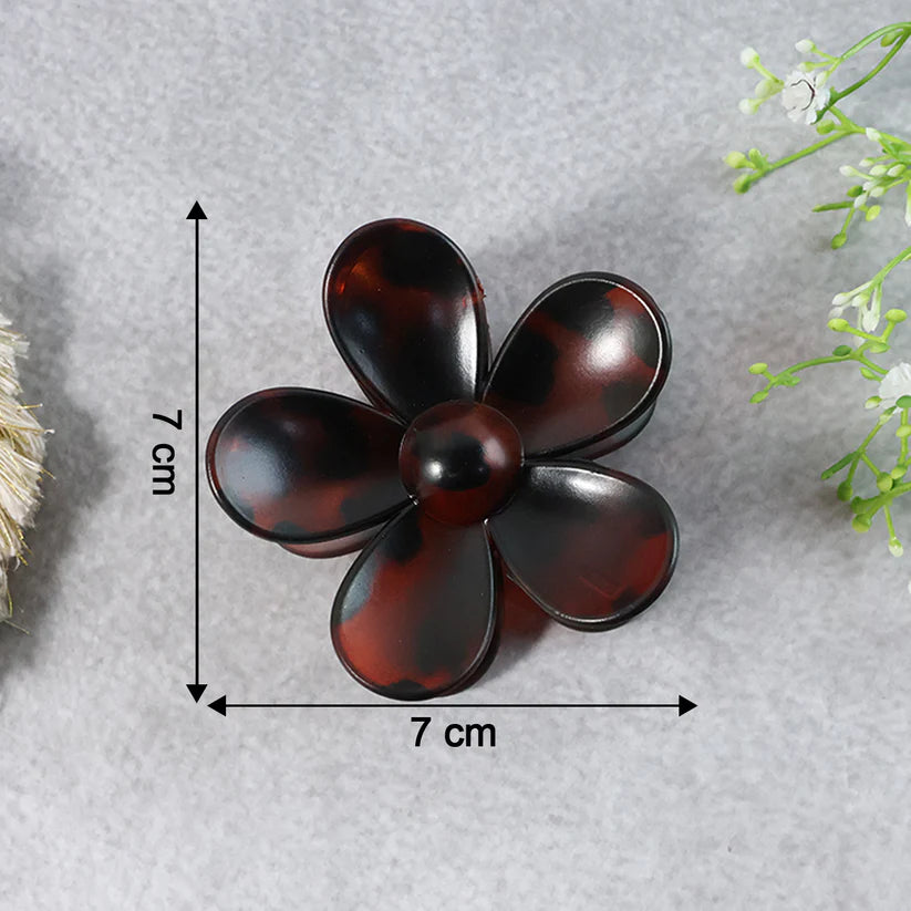 Flower Hair Clips Large Claws Hair Clips Flower Hair Clips (1 Pc)
