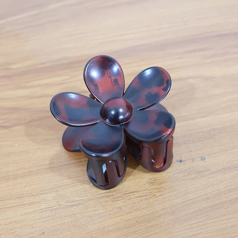Flower Hair Clips Large Claws Hair Clips Flower Hair Clips (1 Pc)