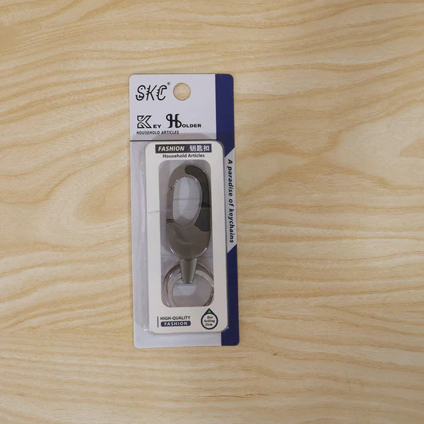 Premium Metal Keychain For Car And Bike Key Holder (Pack of 02)