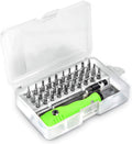 1557 32 In 1 Mini Screwdriver Bits Set With Magnetic Flexible Extension Rod