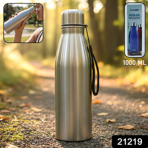 1000 Ml Stainless-steel Water Bottle (02 Pc)