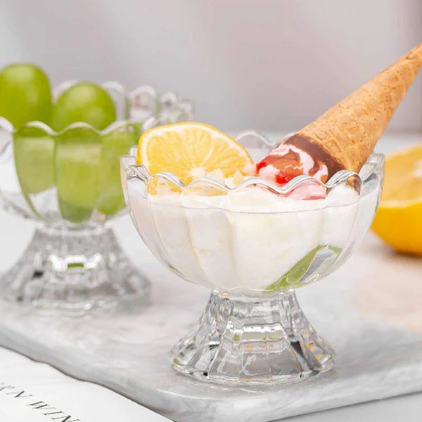 Serving Dessert Bowl Ice Cream Salad Fruit Bowl - 6pcs Serving Dessert Bowl Ice Cream Salad Fruit Bowl - 6pcs ( Brown Box) - 5341