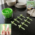 Ice Cream Candy Molds With Sticks Easy Release Summer Party Supplies Popsicles Candy Molds (8 Candy Mold Maker) - 5798